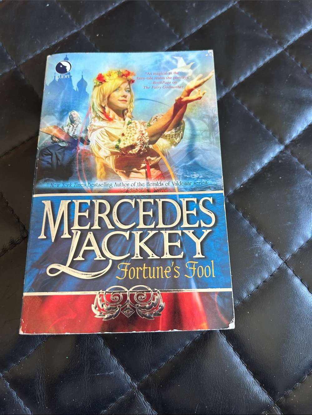 Fortune's Fool Paperback - Blue/Red Cover